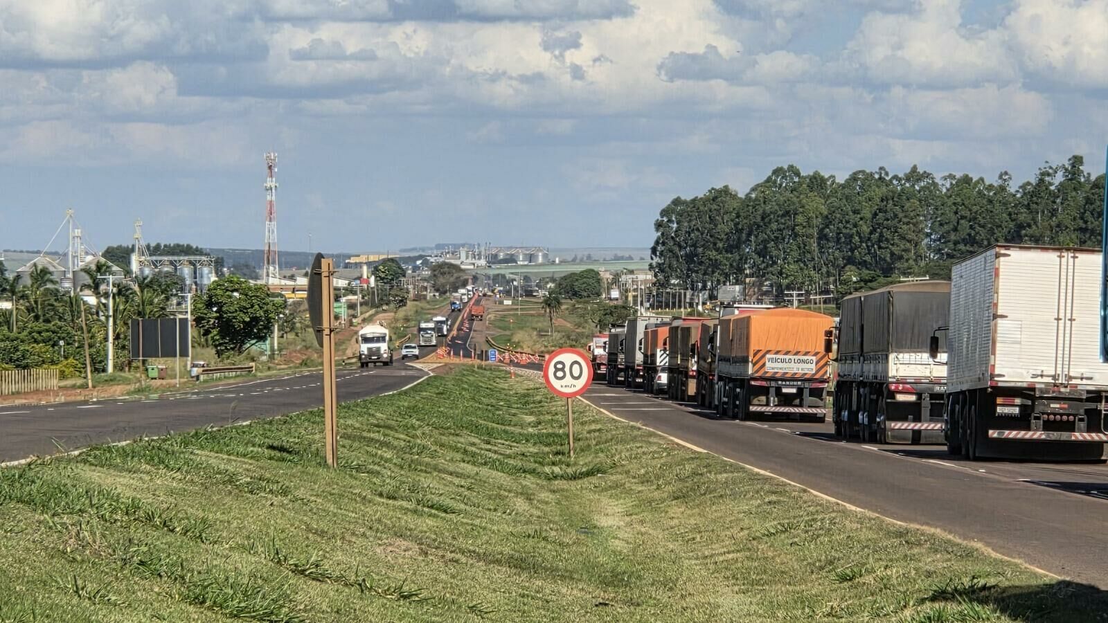 Imagem de compartilhamento para o artigo Atenção motoristas: obras na BR-163 vão mudar trânsito em São Gabriel do Oeste nesta quarta-feira da MS Todo dia